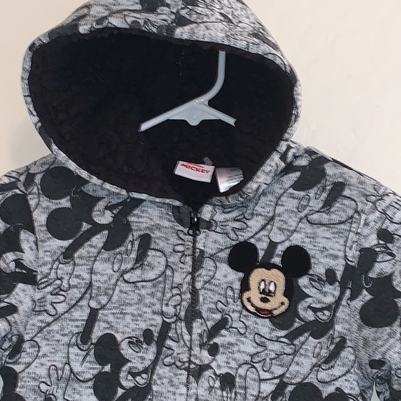 DISNEY JUNIOR MICKEY BRAND NEW SIZE 7 LINED SUPER CUTE JACKET - Picture 2 of 9